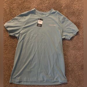 Hurley Men's Light Blue Short Sleeve Tee